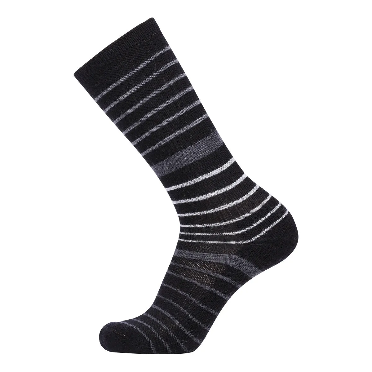 Women's Touch Wear Everyday Classic Stripes crew socks 4-packs