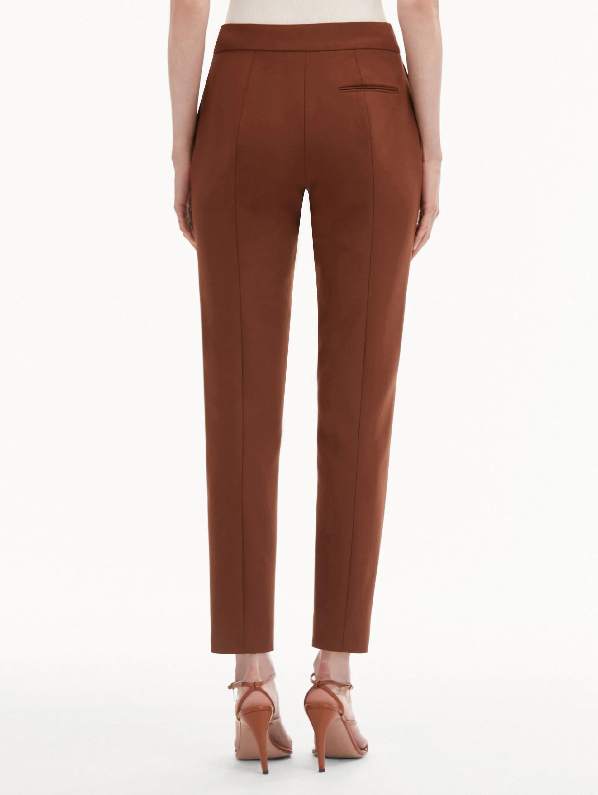 Zip-Front Skinny Pant