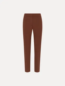 Zip-Front Skinny Pant